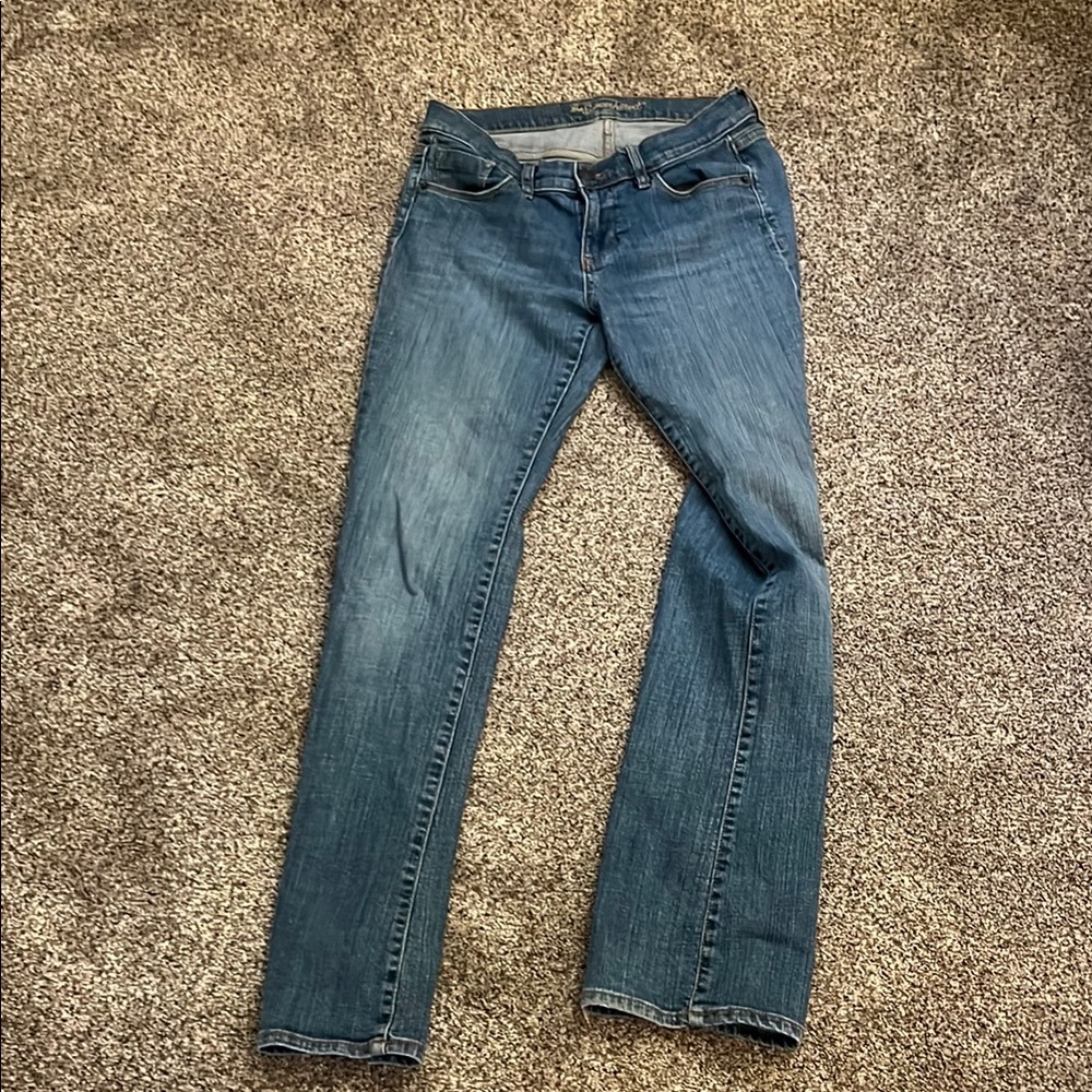 Old Navy Blue Straight Leg Jeans